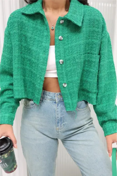 Crop Ceket