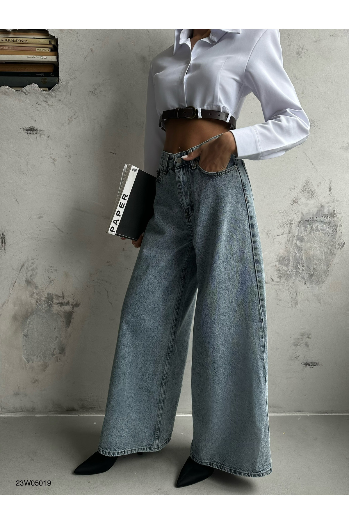 Elysian Store- Geniş Paça Jean