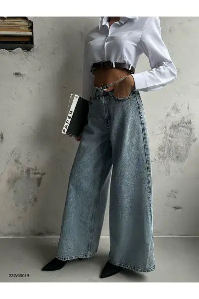 Elysian Store- Geniş Paça Jean