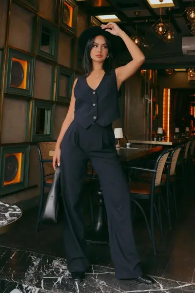 ELYSIAN STORE- Klasik Pileli Pantolon
